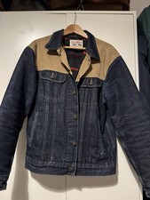 Lee Storm Rider Vintage Blanket-Lined Denim Jacket Size M Western