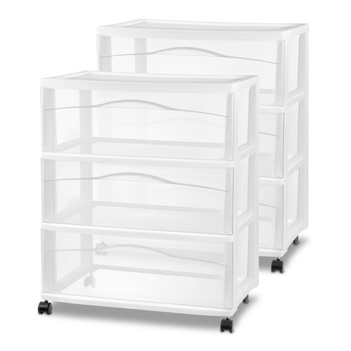 Sterilite wide drawer - sterilite, 3