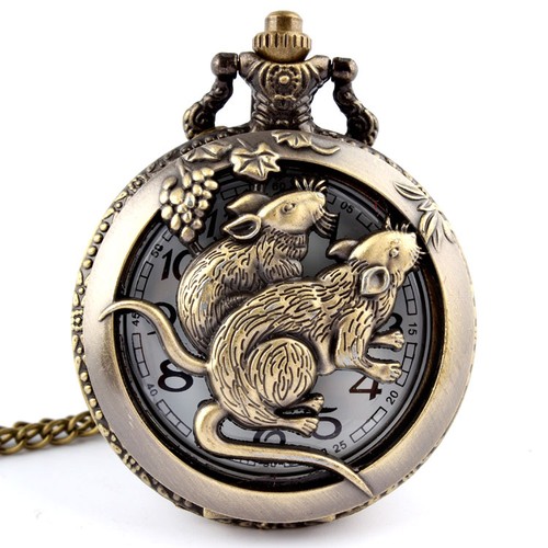 Vintage animal chain pocket