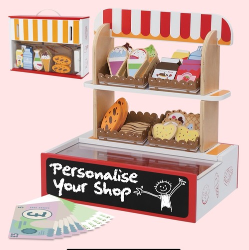 Wooden market stall play - market,