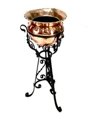Antique Art Nouveau Copper