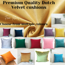Dutch & Crushed Velvet Cushion Covers - Super High Quality, Super Soft