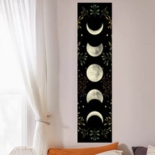 Moon Phase Fabric Wall Hanging