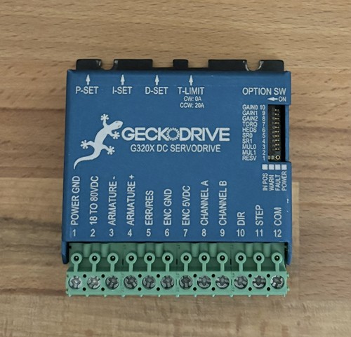 Used geckodrive g320x - used, servo