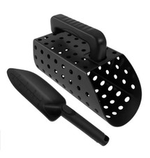 Beach Digging Filter Tool Metal Detector Sand Scoop Shovel Set for Underground