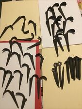 Vintage  Hand forged Nails..In