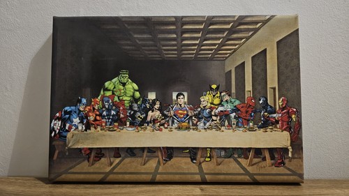 The last supper canvas print - last,