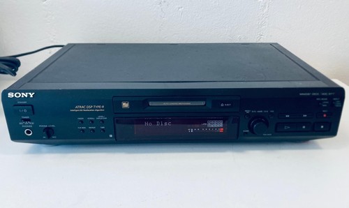 Sony minidisc deck recorder - sony,