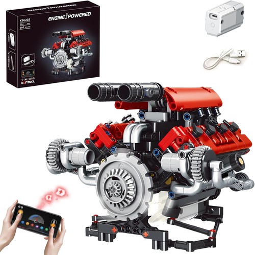 Mini engine model kit - v8, app