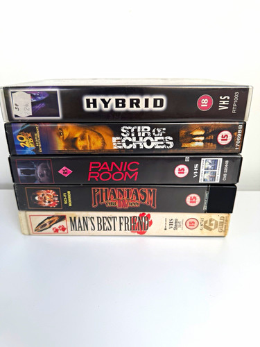 Big box horror vhs - box, x