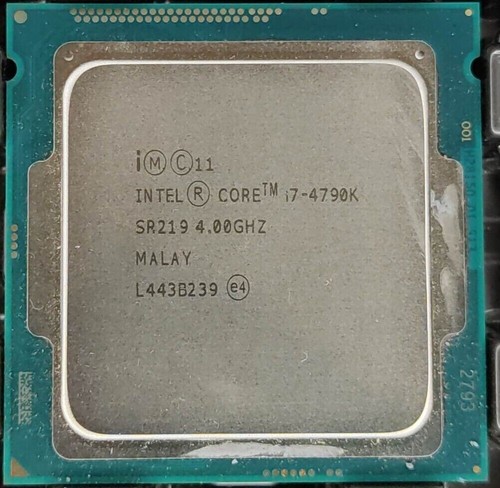Intel sr219 core 4790k - sr219, 4ghz