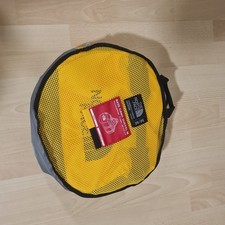 North Face Yellow Duffel Bag