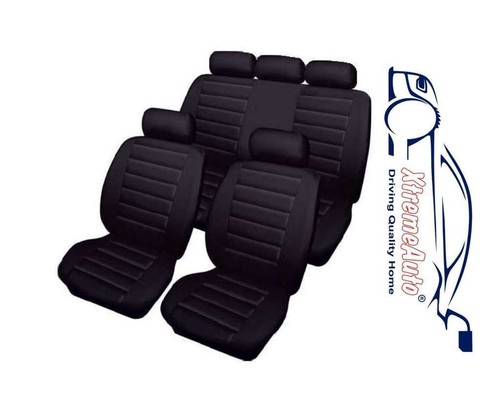 Bloomsbury black leather - black, look