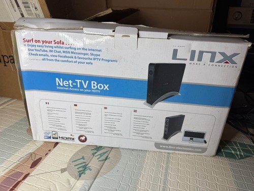 Linx net box operates - box.,