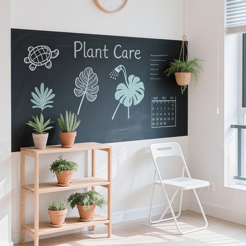 Blackboard memo board - memo, drywipe