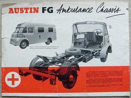 Austin ambulance chassis - austin, fg
