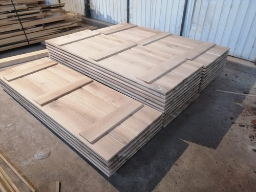 Solid oak ledged - ledged, cottage