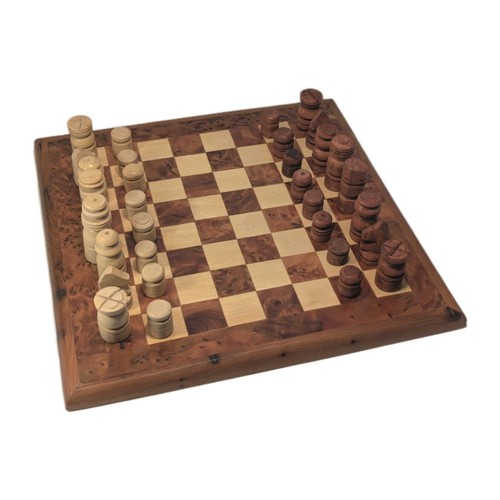 Wooden chess set pieces - chess,