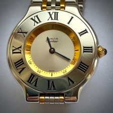 Cartier Must de Cartier 21 Quartz in Excellent Condition. Ref: 1330. Unisex.