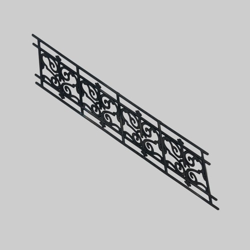 Dolls house angled stair - house,