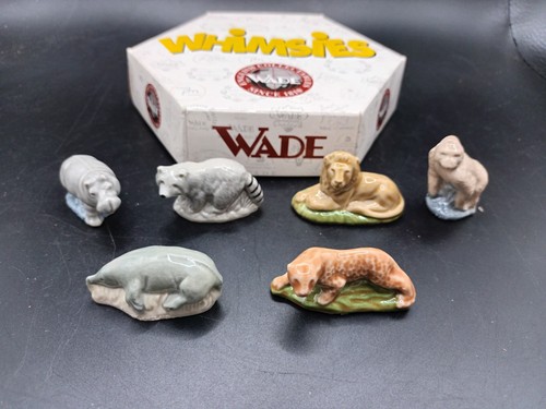 Wade whimsies hexagonal boxed - whimsies,