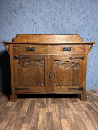 Rare arts crafts period - period, oak
