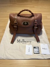 Mulberry Alexa  Bright Oak Heavy Grain Handbag - Brand New w/ Tags - £1195