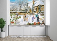 3D Winter Garden B603 Wallpaper Wall Mural Self-adhesive Trevor Mitchell Amy
