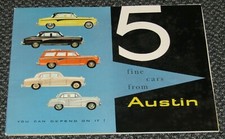 Austin 1957-58 UK Market Sales