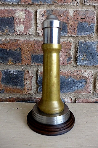 Vintage brass lighthouse - vintage,