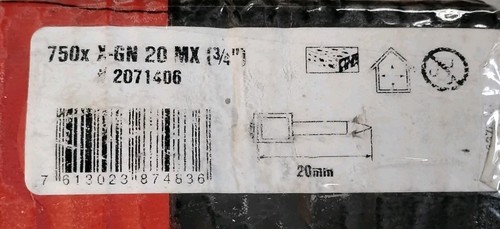 Hilti mx 750 count - 750,