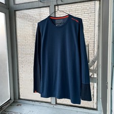 Ortovox Merino Long Sleeve Base Layer – Navy – Size L