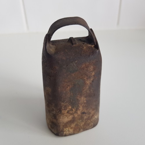 Antique iron cow goat