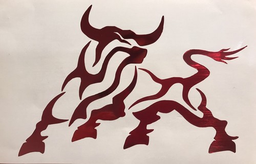 Bull decal stickers - ,