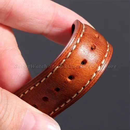 Genuine leather watch band - watch,