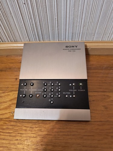 Vintage sony 705 remote - vintage, rm-705