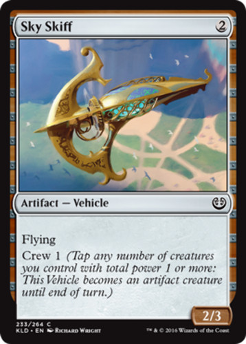 Sky skiff kaladesh mtg - sky,