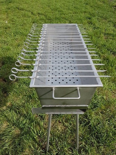 Stainless steel grill 800mm
