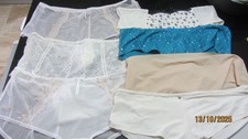 JOB LOT  7  PAIRS  VINTAGE   KNICKERS   SIZE  ALL 18             C 21