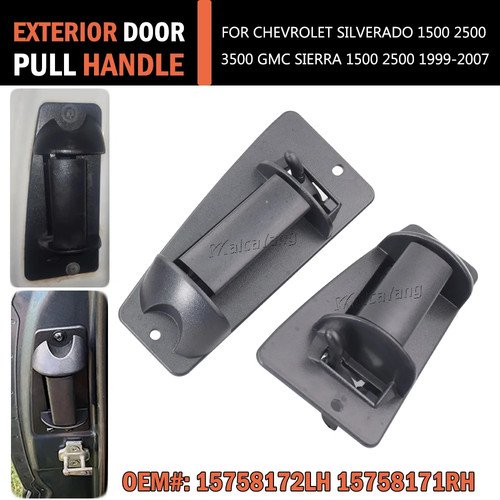 Car handle outside door - outside,