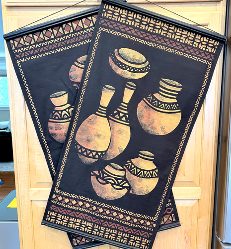Vintage african cloth - vintage, batik
