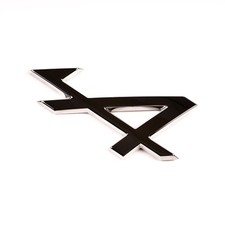 Renault Genuine Front Fender Side Emblem Badge Decal Monogram Alpine A110