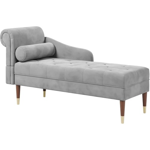 Velvet chaise longue - velvet, longue,indoor