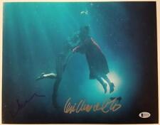 GUILLERMO DEL TORO + VANESSA TAYLOR Shape of Water 11x14 Photo 3 Beckett BAS COA