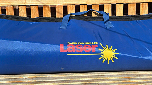 Laser boat blue - rc,