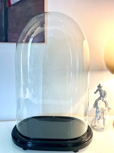 Tall antique glass - tall, with