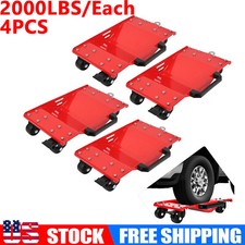4x 8000lbs Wheel Dolly Dollies