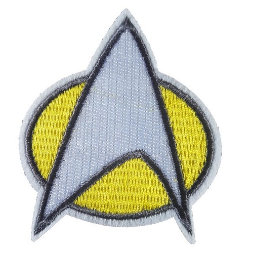 Star trek communicator badge - trek,