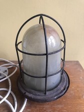Vintage Antique Ship Domed