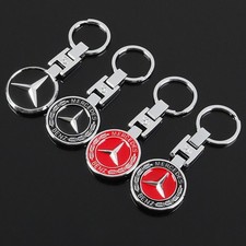 Metal Car Home Keychain Key Chain Ring Gift for Mercedes-Benz AMG Accessories